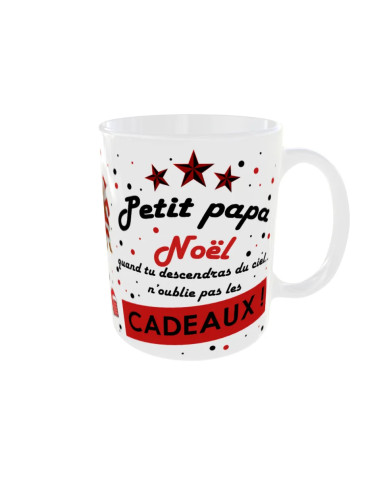 Mug Petit papa noël - Edition Noël droit
