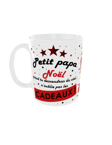 Mug Petit papa noël - Edition Noël gauche