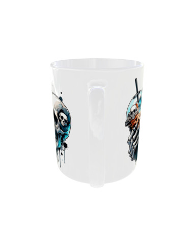 Mug Un café glacé - Edition Tête de mort arrière