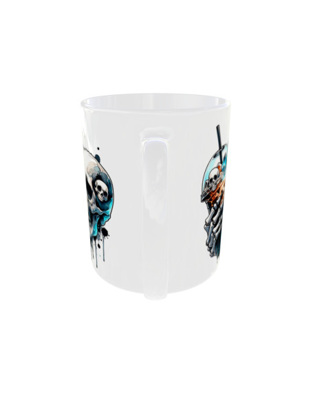 Mug Un café glacé - Edition Tête de mort arrière