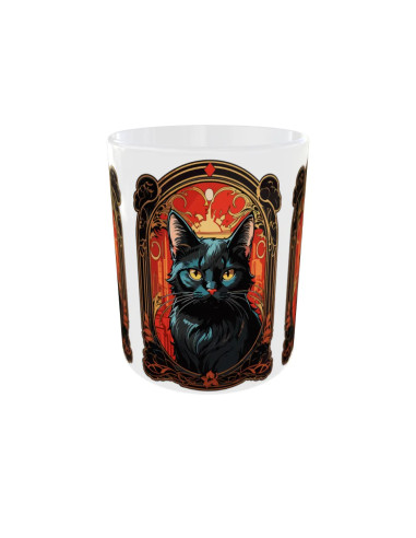 Mug Chat noir - Edition chat avant