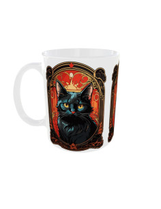 Mug Chat noir - Edition chat gauche