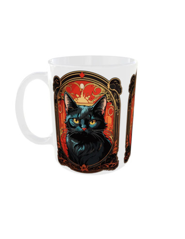 Mug Chat noir - Edition chat gauche