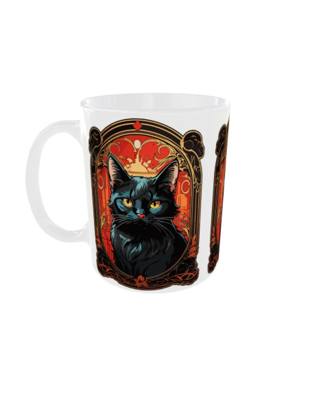 Mug Chat noir - Edition chat gauche