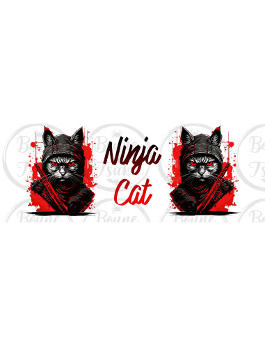 Mug Chat ninja - Edition Chat