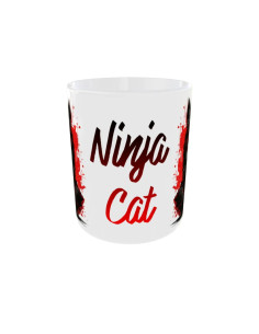 Mug Chat ninja - Edition Chat gauche 2