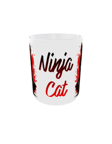 Mug Chat ninja - Edition Chat avant