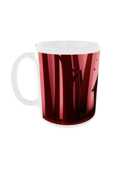 Mug Bisous rose - Edition Saint Valentin gauche