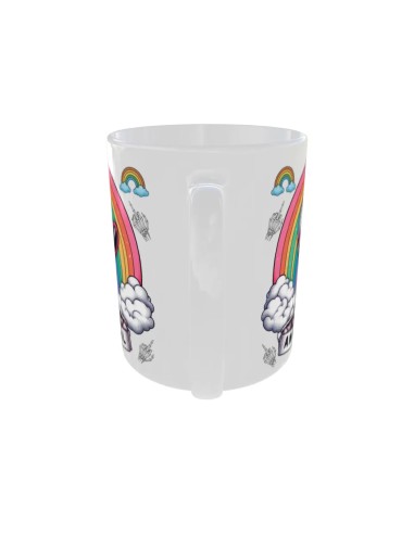 Mug Antisocial - Edition Tete de mort arrière
