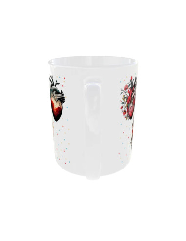 Mug Sept coeurs - Edition Saint Valentin arrière