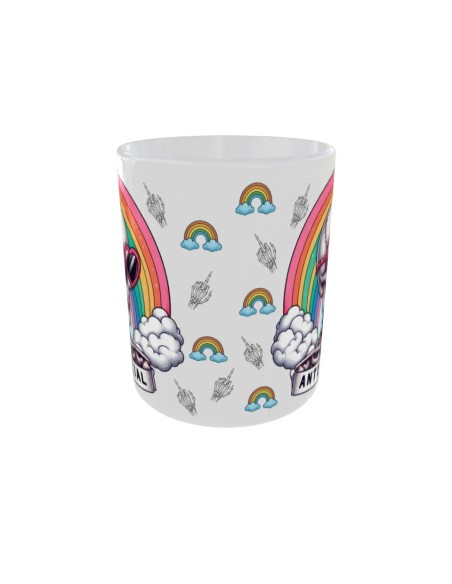 Mug Antisocial - Edition Tete de mort avant