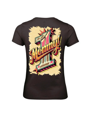 T-shirt 1 Mommy Femme - Edition Fête des Mères arrière