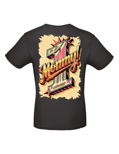 T-shirt 1 Mommy Homme - Edition Fête des Mères arrière