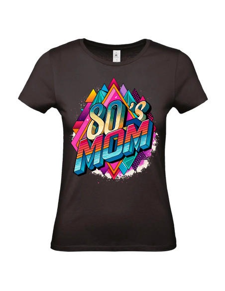 T-shirt 80's Mom Femme - Edition Fête des Mères avant