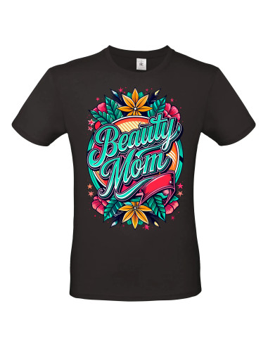 T-shirt Beauty Mom tropical Homme - Edition Fête des Mères avant