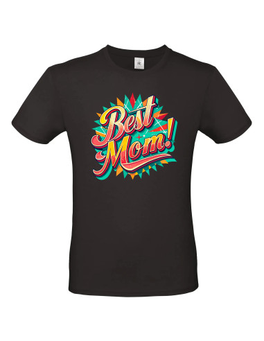 T-shirt Best Mom rétro II Homme - Edition Fête des Mères avant