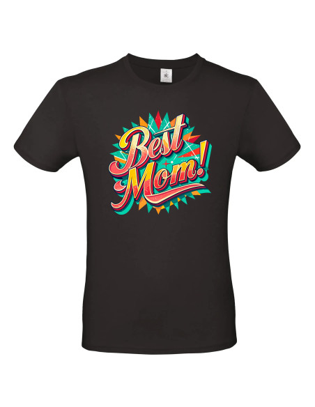 T-shirt Best Mom rétro II Homme - Edition Fête des Mères avant