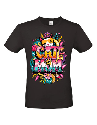 T-shirt Cat Mom Homme - Edition Fête des Mères avant