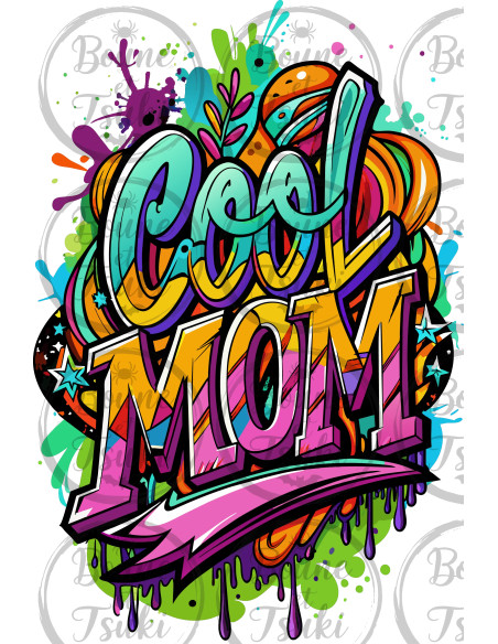 T-shirt Cool Mom - Edition Fête des Mères