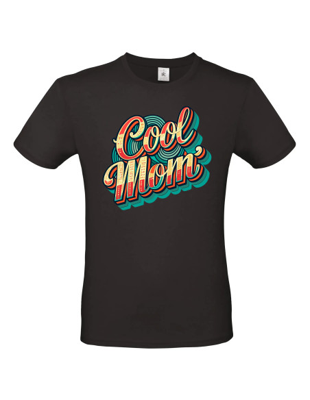 T-shirt Cool Mom rétro Homme - Edition Fête des Mères avant