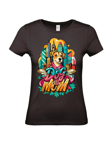 T-shirt Dog Mom Femme - Edition Fête des Mères avant