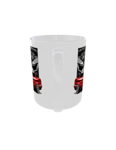 Mug BMW rouge - Edition Voiture arrière
