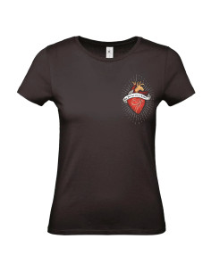 T-shirt Love Lives in heart Femme - Edition Fête des Mères avant