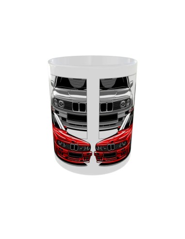 Mug BMW rouge - Edition Voiture avant