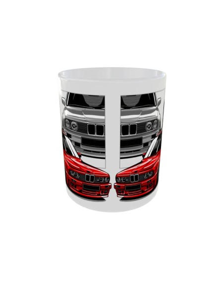 Mug BMW rouge - Edition Voiture avant