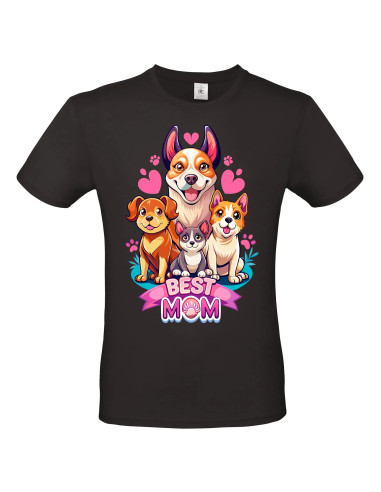T-shirt Mère Chien Homme - Edition Fête des Mères avant