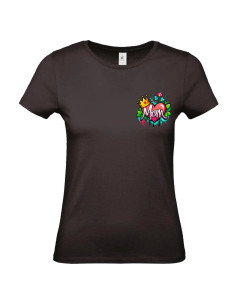 T-shirt Mom Coeur logo Femme - Edition Fête des Mères avant