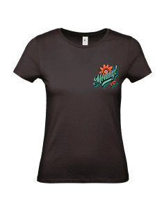 T-shirt Mommy Fleurs logo Femme - Edition Fête des Mères avant
