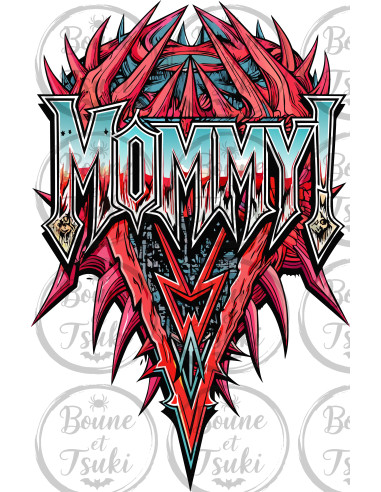 T-shirt Mommy Gothique II - Edition Fête des Mères