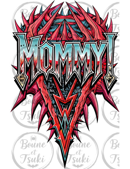 T-shirt Mommy Gothique II - Edition Fête des Mères