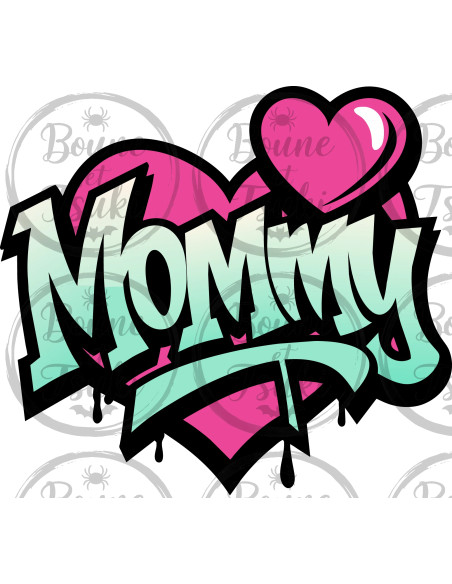 T-shirt Mommy Tag - Edition Fête des Mères