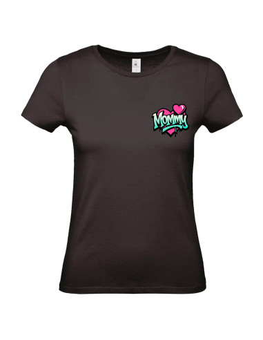 T-shirt Mommy Tag Femme - Edition Fête des Mères avant