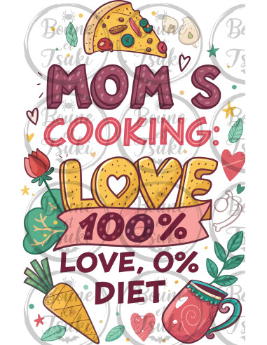 T-shirt Mom’s Cooking– Edition Fête des mères