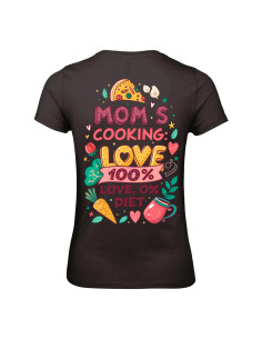 T-shirt Mom's Cooking Femme - Edition Fête des Mères avant 2