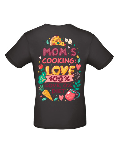 T-shirt Mom's Cooking Homme - Edition Fête des Mères arrière