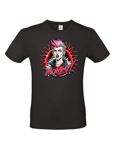 T-shirt Punk Mommy Homme - Edition Fête des Mères avant