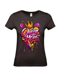 T-shirt Queen Mom Femme - Edition Fête des Mères avant