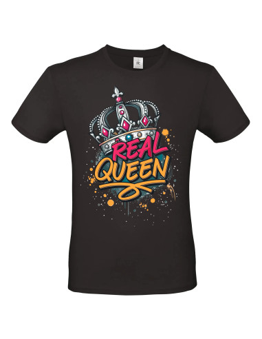 T-shirt Real Queen Homme - Edition Fête des Mères avant