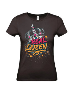 T-shirt Real Queen Femme - Edition Fête des Mères avant