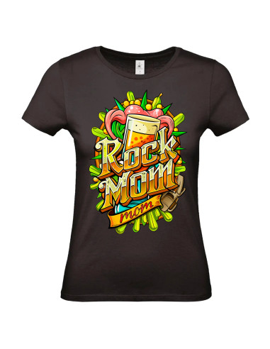 T-shirt Rock Mom Femme - Edition Fête des Mères avant