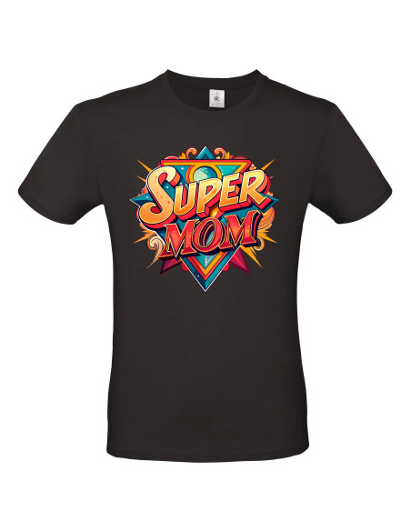 T-shirt Super Mom Héro Homme - Edition Fête des Mères avant