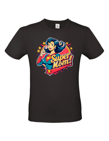 T-shirt Super Mom Héro II Homme - Edition Fête des Mères avant