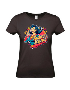 T-shirt Super Mom Héro II Femme - Edition Fête des Mères avant