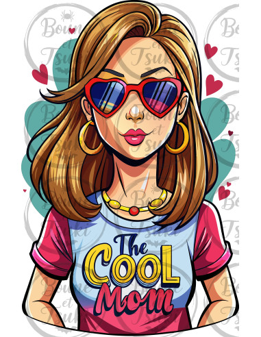 T-shirt The Cool Mom - Edition Fête des Mères