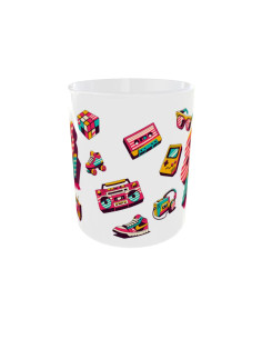 Mug 80's Mom rayures - Edition Fête des Mères gauche 2