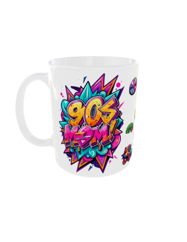 Mug 90's Mom - Edition Fête des Mères gauche